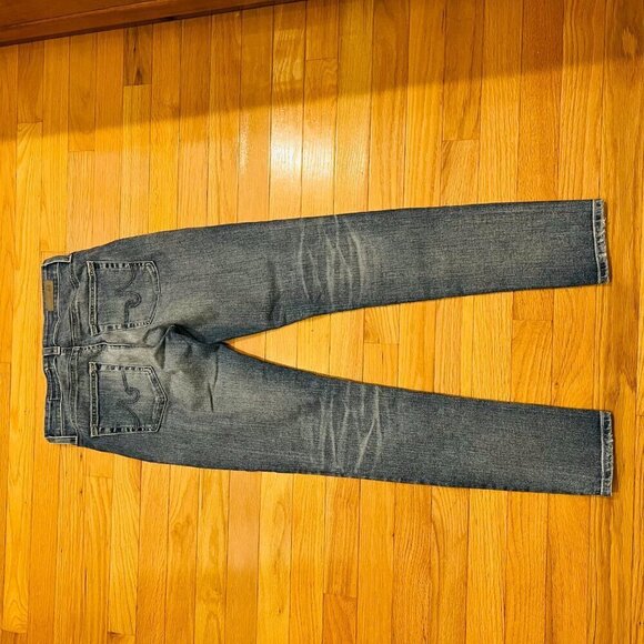 AG Adriano Goldschmeid Farrah High Rise Skinny Ankle Jean Wm Sz 26 Distressed - Picture 5 of 16